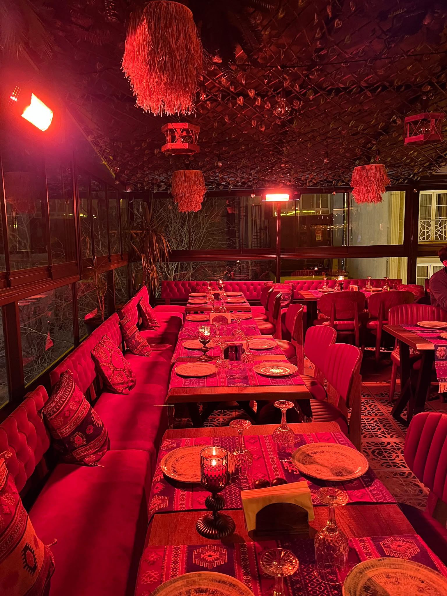 Seyru Sefa Terrace Restaurant teras görünümü